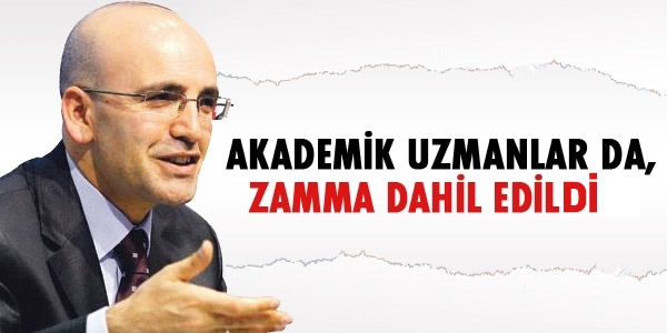 Akademik uzmanlar da, zamma dahil edilecek