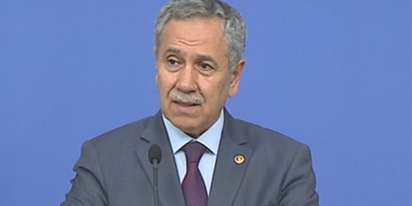 Arınç: 'Çözüm sürecine mahkum değiliz'