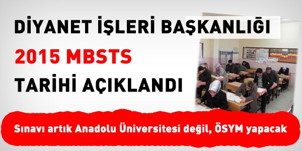 2015 MBSTS tarihi akland