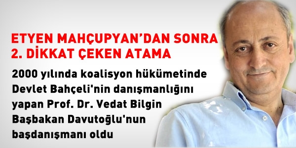 İşte Davutoğlu'nun yeni başdanışmanı