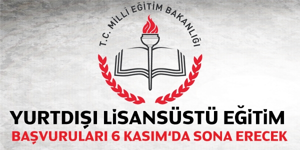 Yurtd lisansst eitim bavurular 6 Kasm'da sona erecek