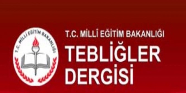 Kasım ayı Tebliğler Dergisi yayımlandı