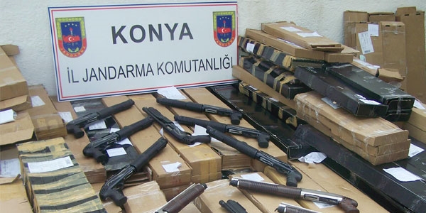 262 av tüfeği ele geçirildi!