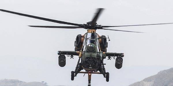 5 ATAK helikopteri görev yerine intikal etti