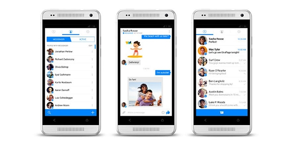Facebook Messenger 500 milyona ulaştı