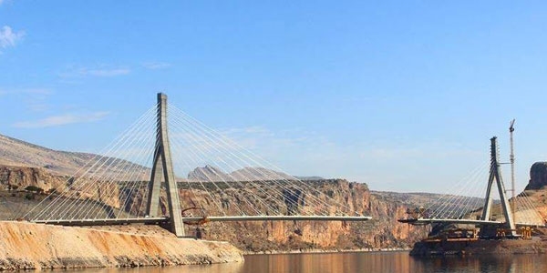 Türkiye'nin 3. büyük köprüsünde sona gelindi