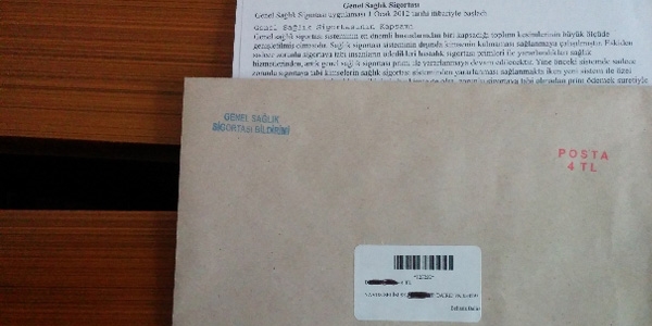 Üzerinde SGK yazan zarfla dolandırıyorlar!