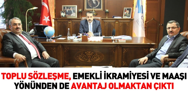 Toplu sözleşme, emekli ikramiyesi yönünden de avantaj değil