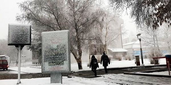 Dou Anadolu Blgesi'nde kar ya etkili oldu