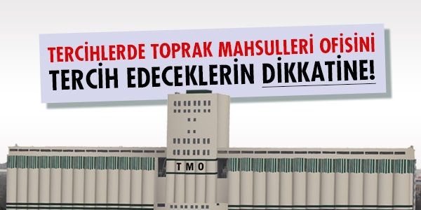 Toprak mahsulleri ofisini tercih edeceklerin dikkatine