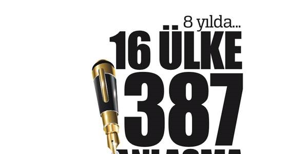 8 yılda 16 ülke 387 anlaşma!