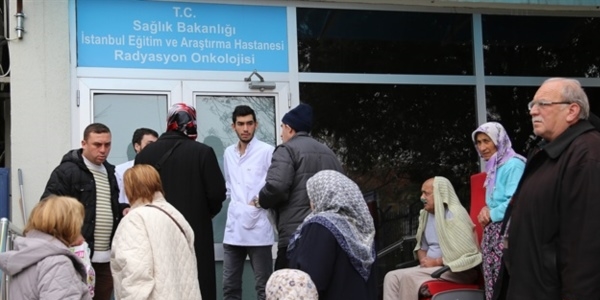 İstanbul Eğitim ve Araştırma Hastanesi'nde yangın