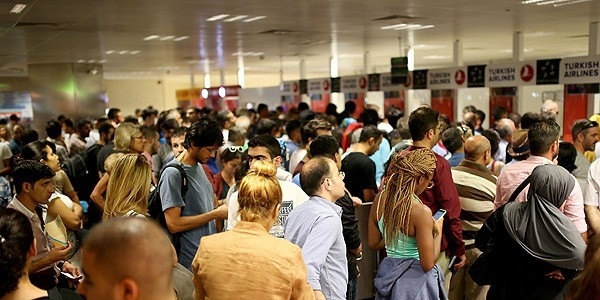Havayolu yolcu sayısı 155 milyonu geçti