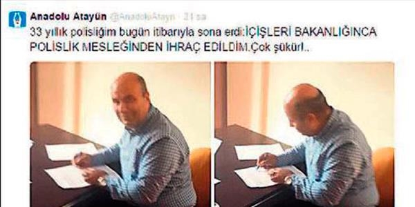 Eski İstanbul TEM Müdürü Atayün'e meslekten ihraç