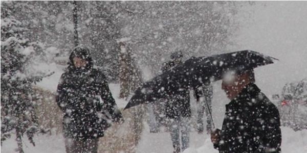 Doğu Anadolu'da kar yağışı uyarısı