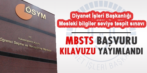 MBSTS başvuru kılavuzu yayımlandı