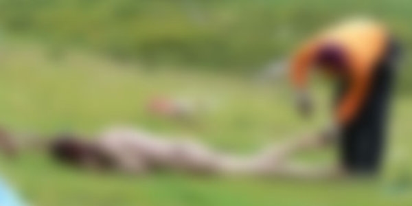 Derste öğrencilere korkunç cenaze töreni izlettiler!
