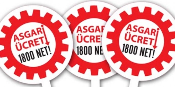 DİSK'ten 'Asgari ücret 1800 net' kampanyası