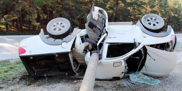 Staja giden renciler kaza yapt: 1'ar, 4 yaral