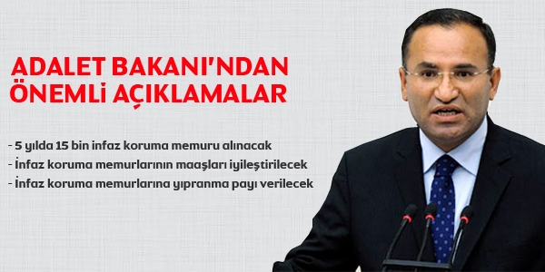 5 yıl içinde 15 bin infaz koruma memuru alınacak