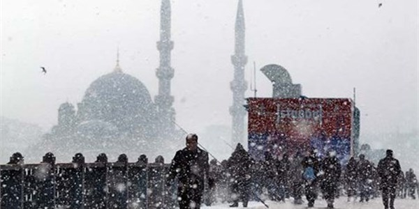 İstanbul'da kar alarmı