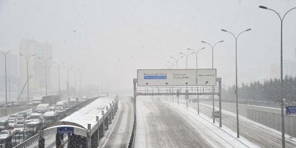 İstanbullulara 'kar' uyarısı