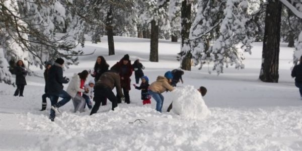 stanbul'da kar leden sonra etkisini artracak