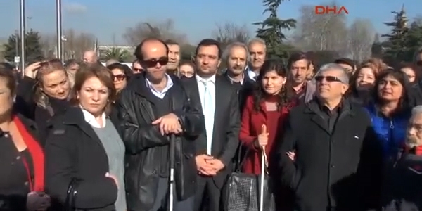Engellilerden ulaşım kısıtlaması eylemi