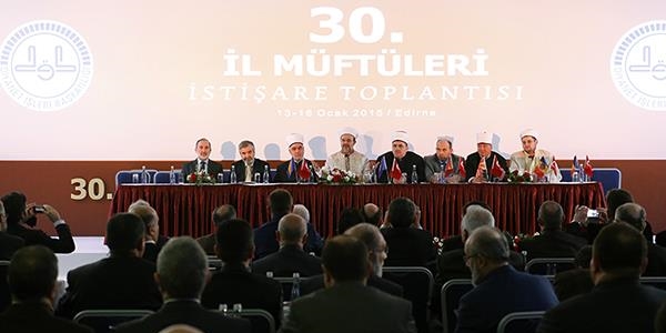 30. İl Müftüleri Toplantısı sonuç bildirgesi