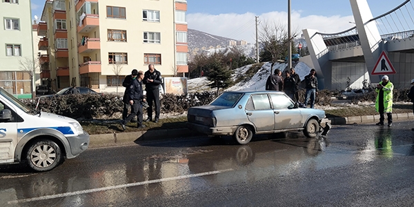 Lise rencisi trafik kazasnda ar yaraland