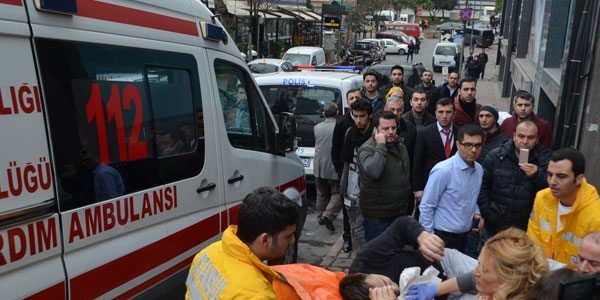 Şişli'de iş merkezinde silahlı saldırı: 3 yaralı
