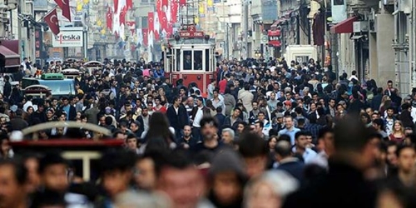 Trkiye'nin 2014 ylndaki nfusu belli oldu