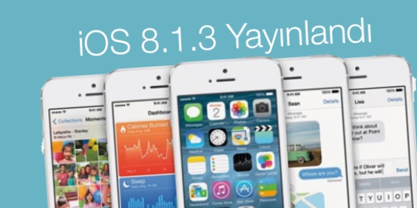 iOS 8.1.3 güncellemesi yayınlandı