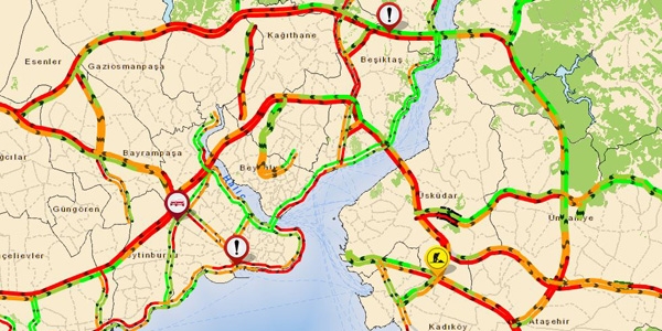 4 gişe kapatıldı, İstanbul durdu