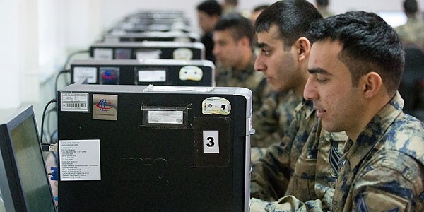 Asker ocağında meslek ediniyorlar