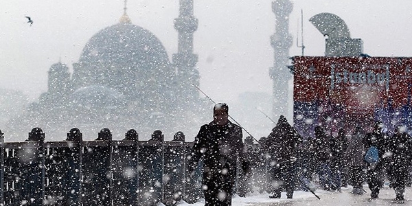 İstanbul için kar uyarısı