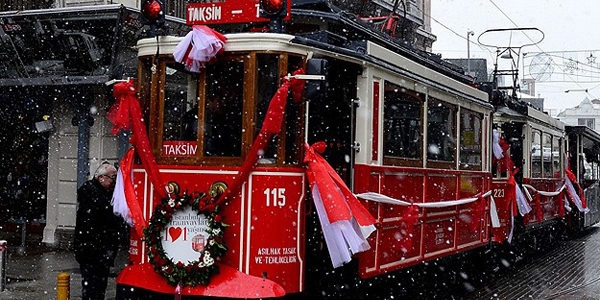 Nostaljik tramvay 101 yaşında