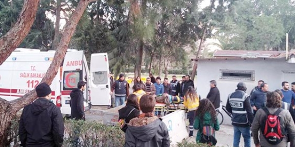 Ege Üniversitesinde 6 kişi gözaltına alındı