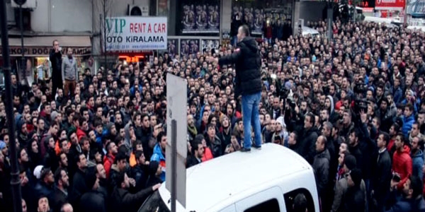 Trabzon'da HDP gerginlii