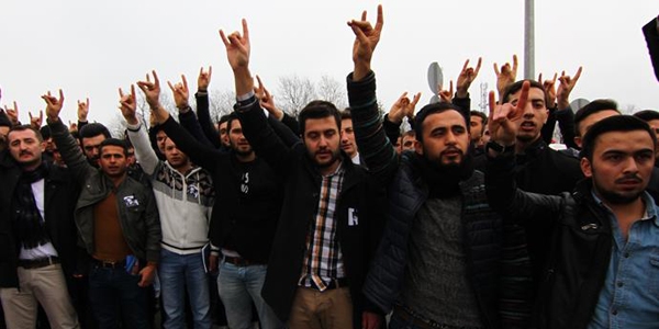 Ondokuz Mayıs Üniversitesi'nde gergin anlar