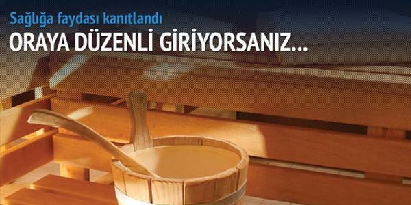 Sauna kalp ve damarları koruyor, ömrü uzatıyor