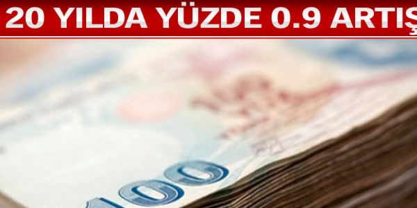 Reel cret Kamu'da eridi, zel sektrde yerinde sayd