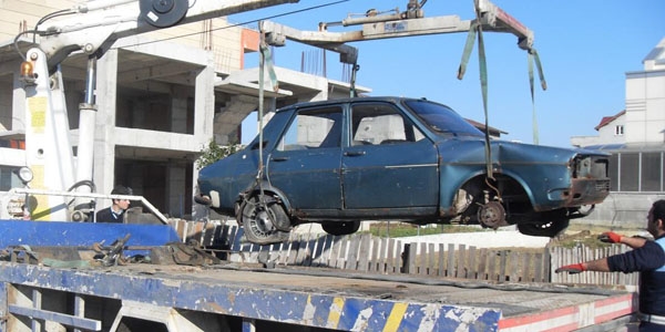 2014 yılında 153 bin adet aracın trafikten kaydı silindi