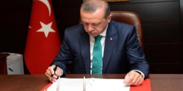 Cumhurbakan Erdoan'dan kanun onay