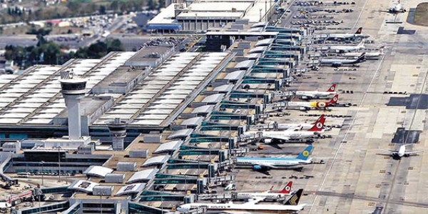 ubatta 10 milyon yolcu havalimanlarndan hizmet ald