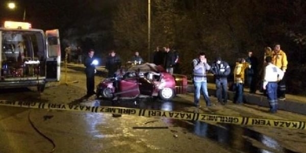 Kastamonu'da feci kaza: 4 ölü, 2 yaralı
