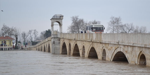 Edirne'de bu yıl 3. kez taşkın riski