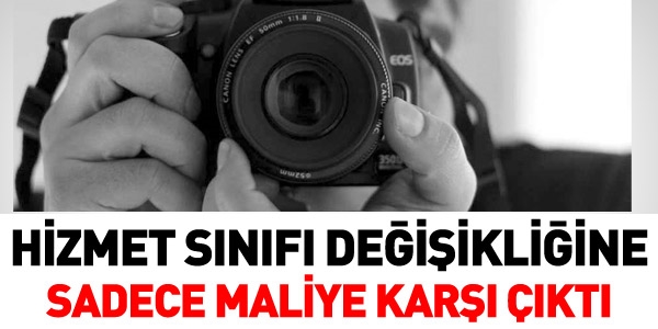 Hizmet snf deiikliine sadece Maliye kar kt