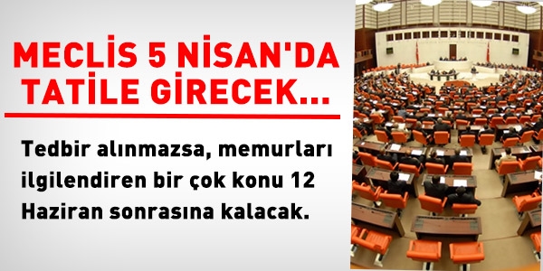 Bir çok konu, Mecliste görüşülmeyi bekliyor