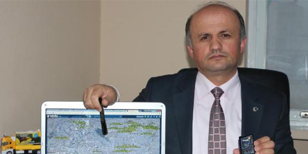 Belediye, temizlik işçilerini uydu takip sistemiyle izliyor!